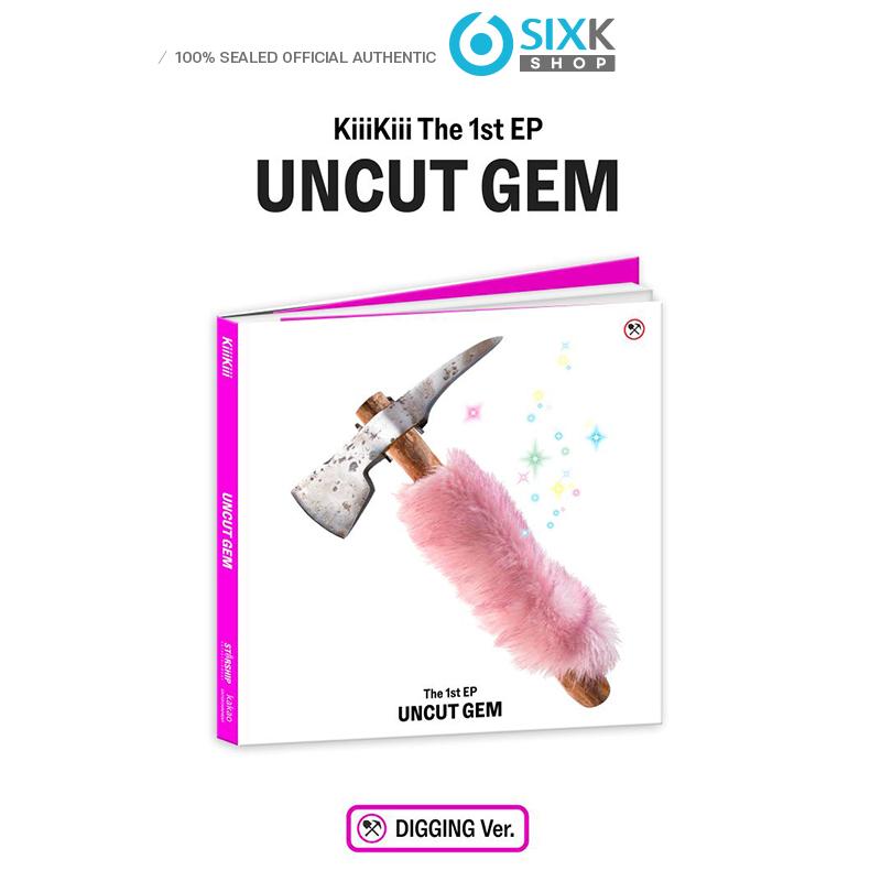 KiiiKiii 1st Mini Album [UNCUT GEM] (DIGGING Ver.) (Online Benefit)