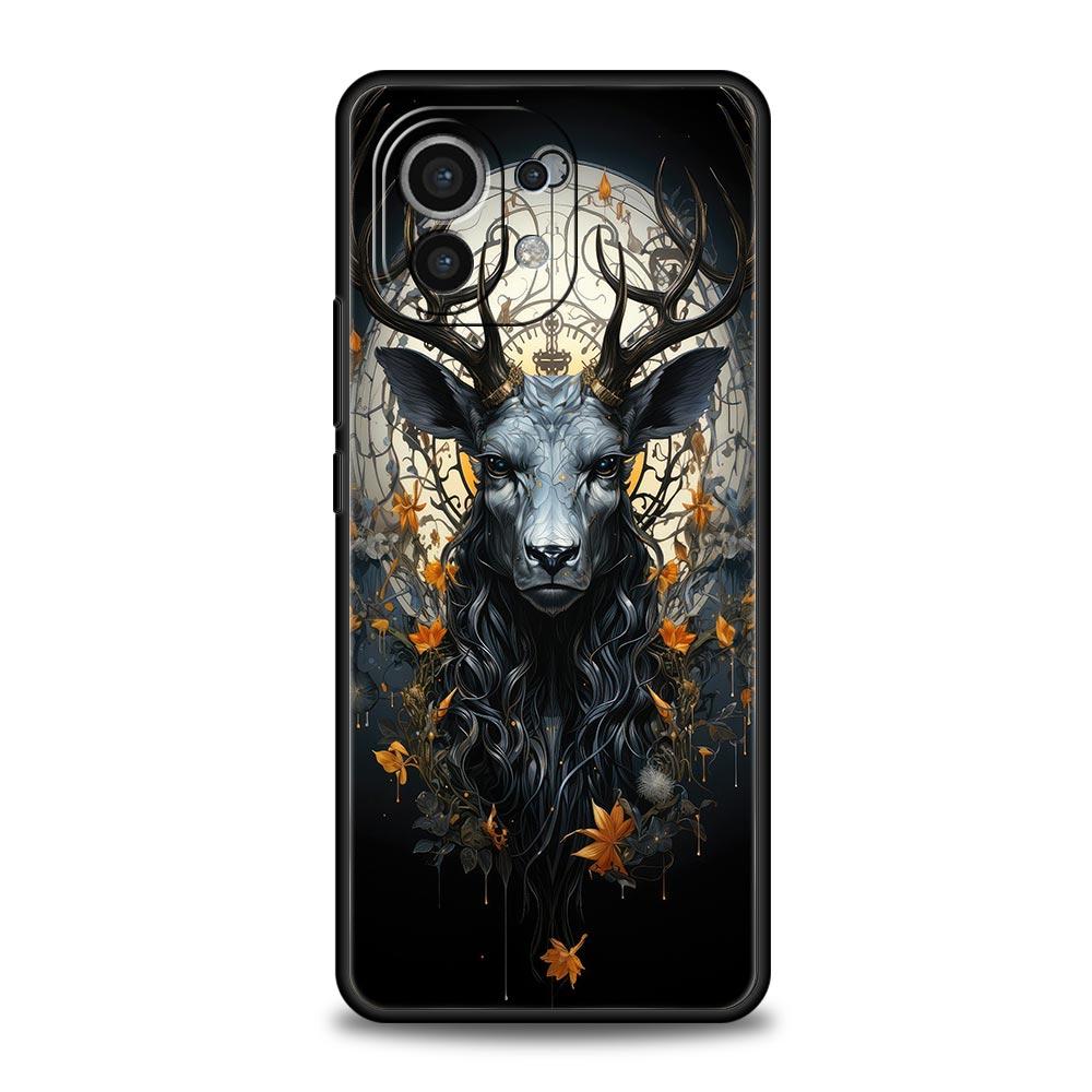 Deer Lichee Pattern Phone Case Cover for Xiaomi Mi 17 15 14 13 12 11 Ultra 15T 14T 13T 12T 11T Pro Lite 5G Soft TPU Shell Capas