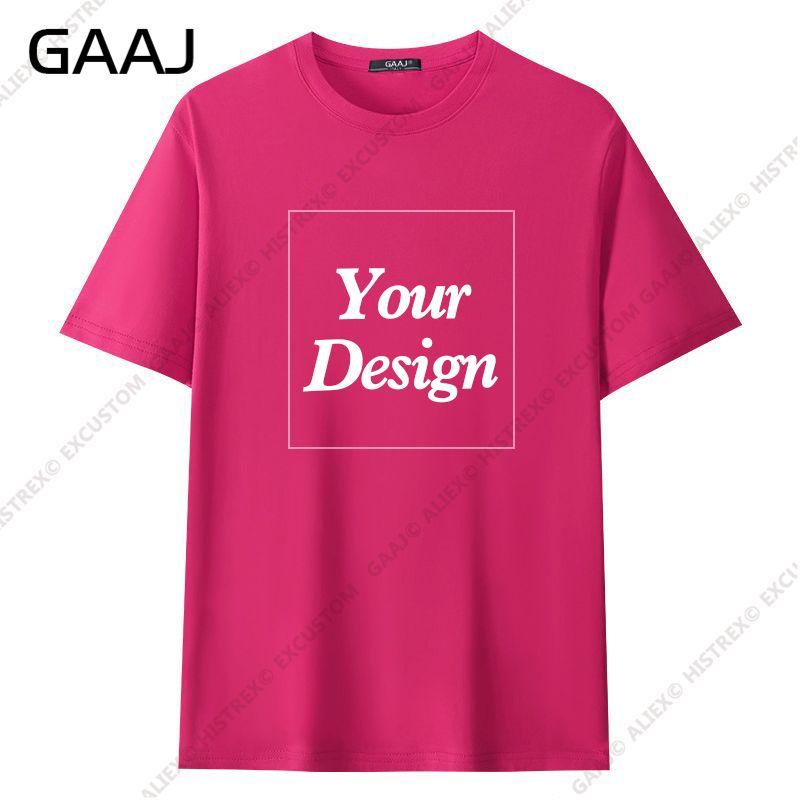 Custom T shirt 100 Cotton Customized Printing Design Photo Logo Text Tops Quality Tshirts Men Women Unisex Tee 180gsm 53 oz