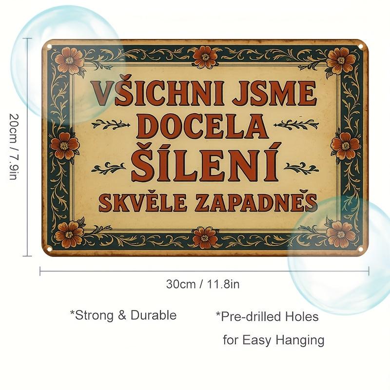 D Flat Vintage Dragonfly  Moon Metal Tin Sign with Sometimes I Just Look Up Quote  Rustic Farmhouse Decor  Dark Blue Ni