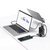 USAMS Ład. siec. 2xUSB-C+1xUSB T52 PD140W PD Fast Charging US-CC168 + kabel U82 USB-C/USB-C US-SJ581 240W czarny/black UM Series UMXLOGTC01
