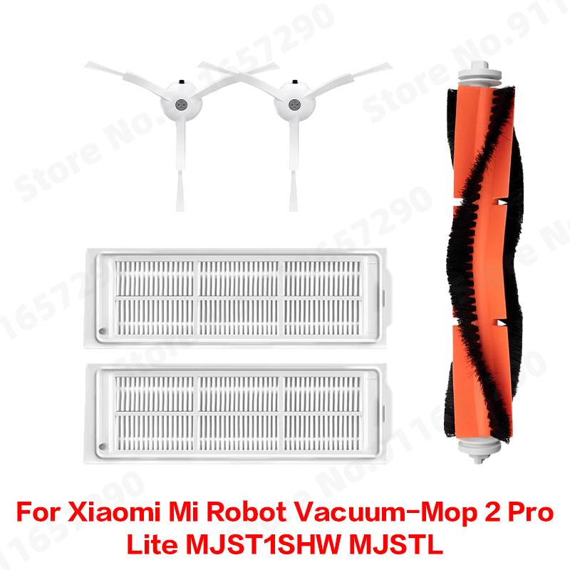 For Xiaomi Mi Robot Vacuum-Mop 2 Pro/Lite MJST1SHW MJSTL Side Main Brush Water Tank Dust box Mop Cloth HEPA Filter Accessories