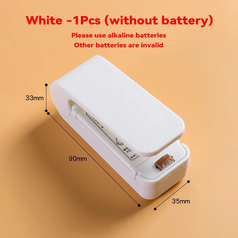 Mini Heat Bag Sealing Machine Package Sealer Bags Thermal Plastic Food Bag Closure Portable Sealer Packing Kitchen Accessories