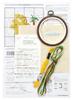 Olympus Thread Embroidery Easy Cross Dinosaur Collection Triceratops 7601 Kit, Stitch, Series,