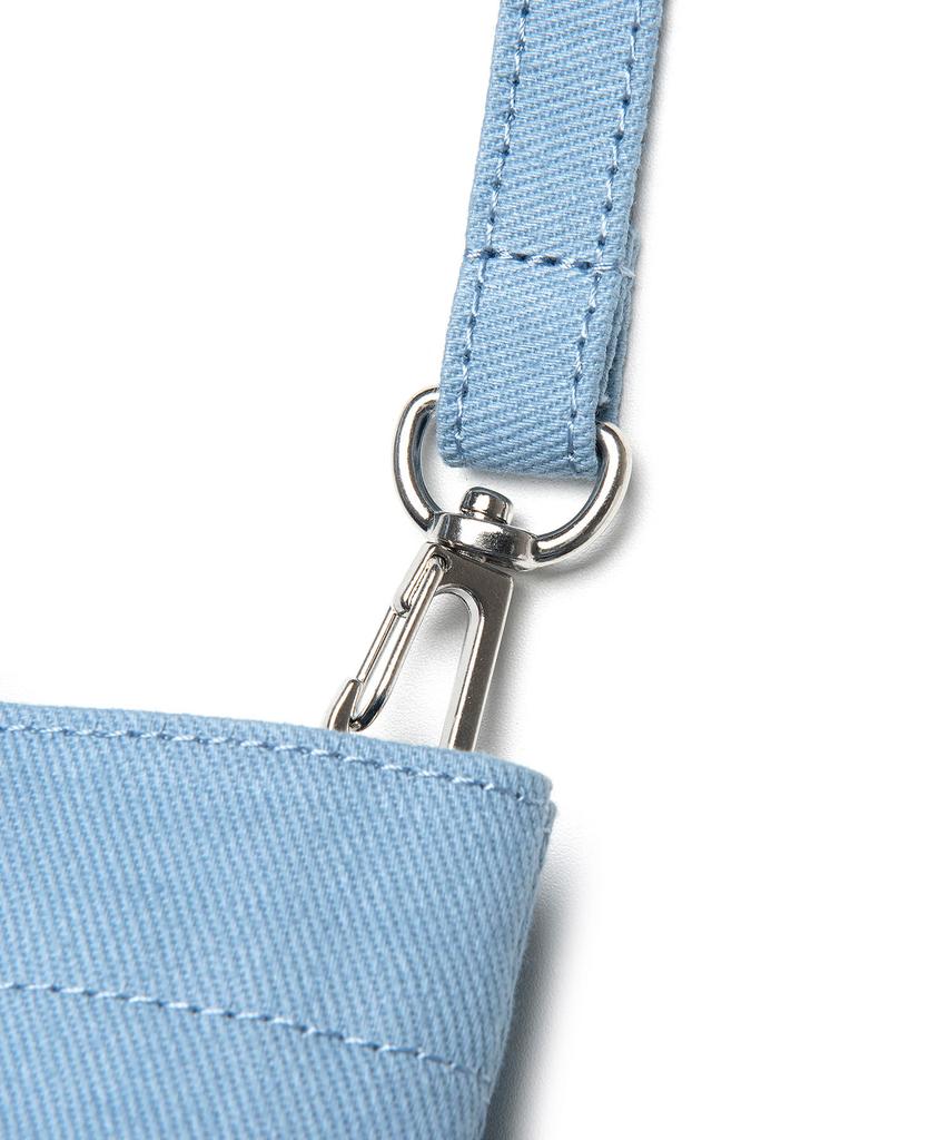 Lee Twitch Logo Cotton Mini Tote Bag Light Blue