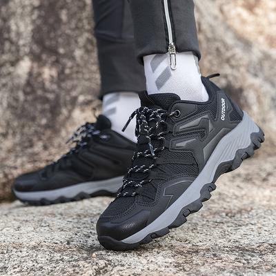 Prodyšné turistické boty Protiskluzové venkovní sportovní boty pro trekking chůzi Unisex lezecké tenisky Protinárazové Silná podrážka