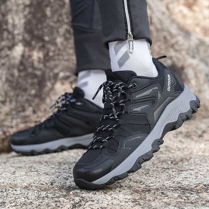 Couples Outdoor Sneakers Trekking Camping Sports Shoes Breathable Mesh Climbing Shoes Fashion Anti-slip Hiking Shoes