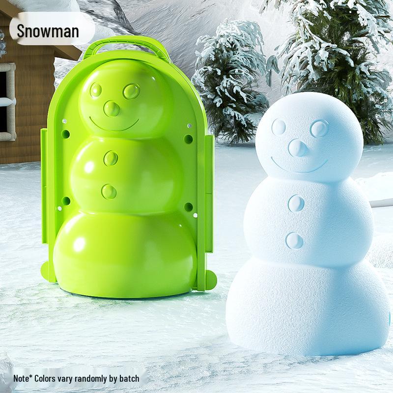 

Дитячий зимовий сніжколіп: Форма для качки та набір інструментів для сніговика No Size