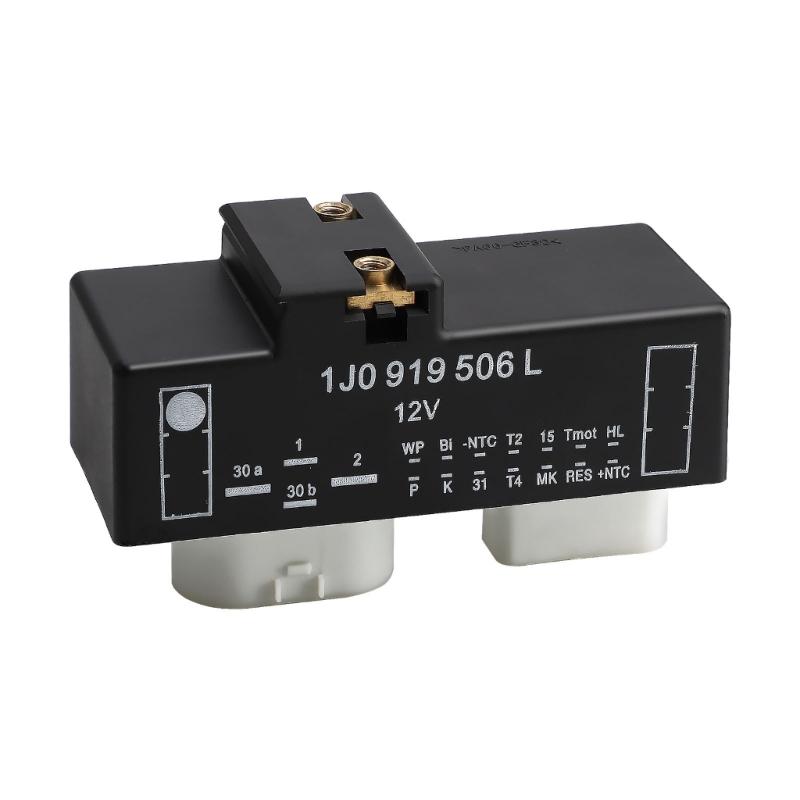 

Модуль управления вентилятором радиатора/Модуль управления вентилятором охлаждения двигателя, пригодный для Golf 2008-2014 1J0919506L, реле вентилятора радиатора 1