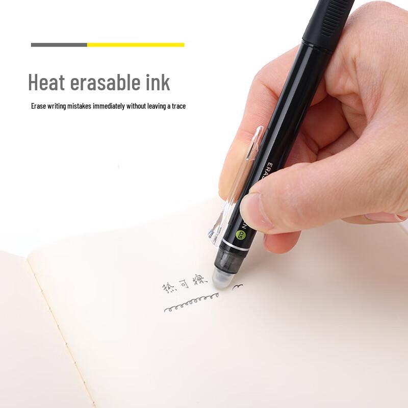 M&G Heat Erasable Click Gel Pen 0.5mm Bullet Tip