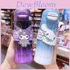 Sanrio Kuromi Childrens Insulated Bottle With Straw For School And Travel