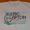 1976 ERIC CLAPTON vintage original Selten! 70er Jahre Konzert Tour Rockband T-Shirt (M / L) Großes RSO Records 1970er Jahre Cremefarbenes Yardbirds Vtg T-Shirt
