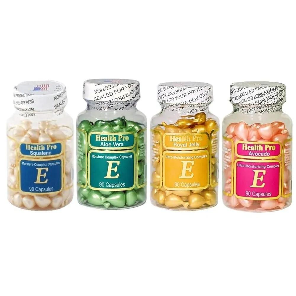 

E Skin Oil 4-Pack - Avocado/Aloe Vera/Royal Jelly/Squalene