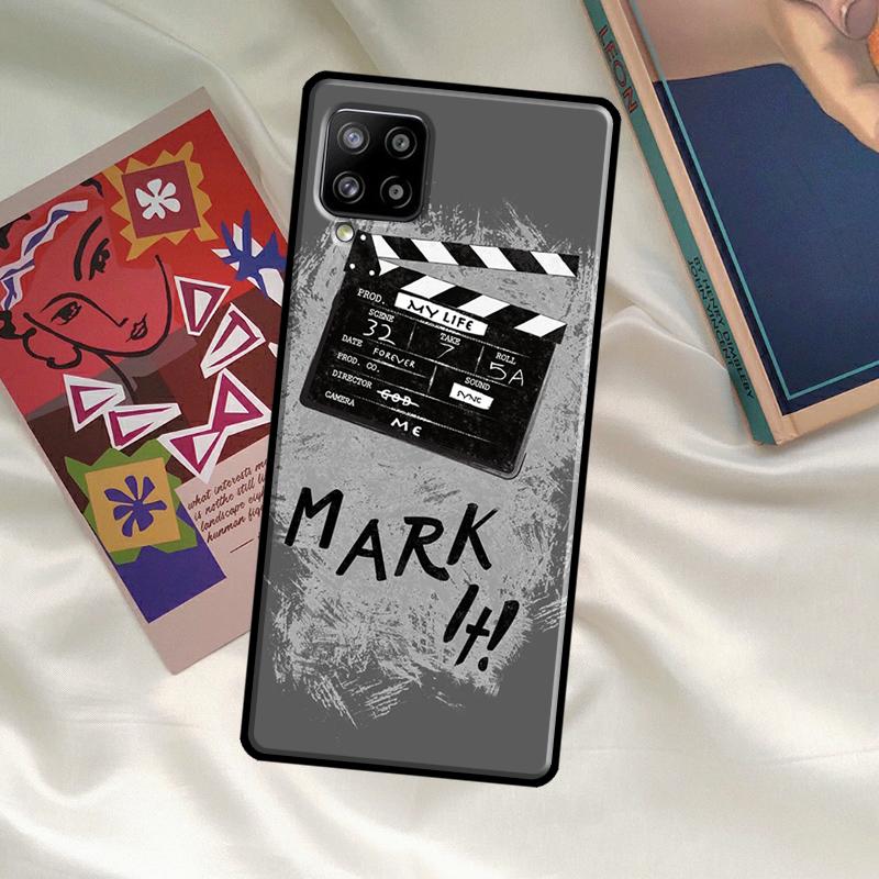 Clapper Board Case For Samsung Galaxy A52 A32 A12 A33 A06 A16 A26 A36 A56 A15 A53 A13 A34 A54 A14 A35 A55