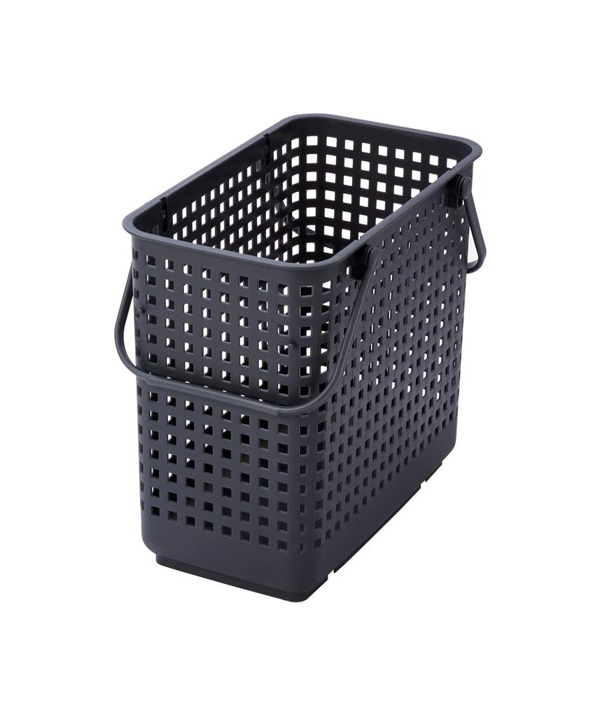 Stackable Laundry Basket with Handles Approximately Wide X Deep X 39cm Made with Approximately Biomass Plastic Like-it (Large), 27.7cm 45.5cm High,