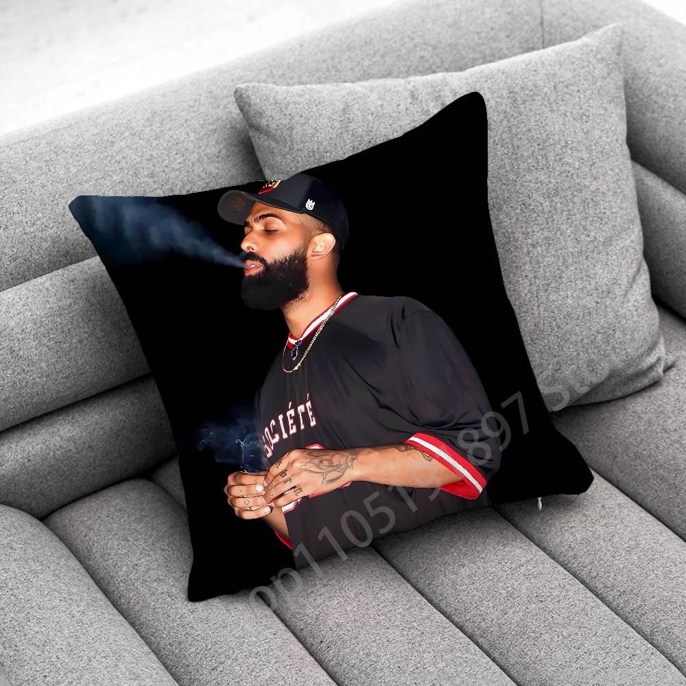 Eladio C-Carrion DON KBRN Sauce Boyz Throw Pillow Case For 50cm 30cm 55cm 45*45cm 40cm Square Bed Pillowcase Cover