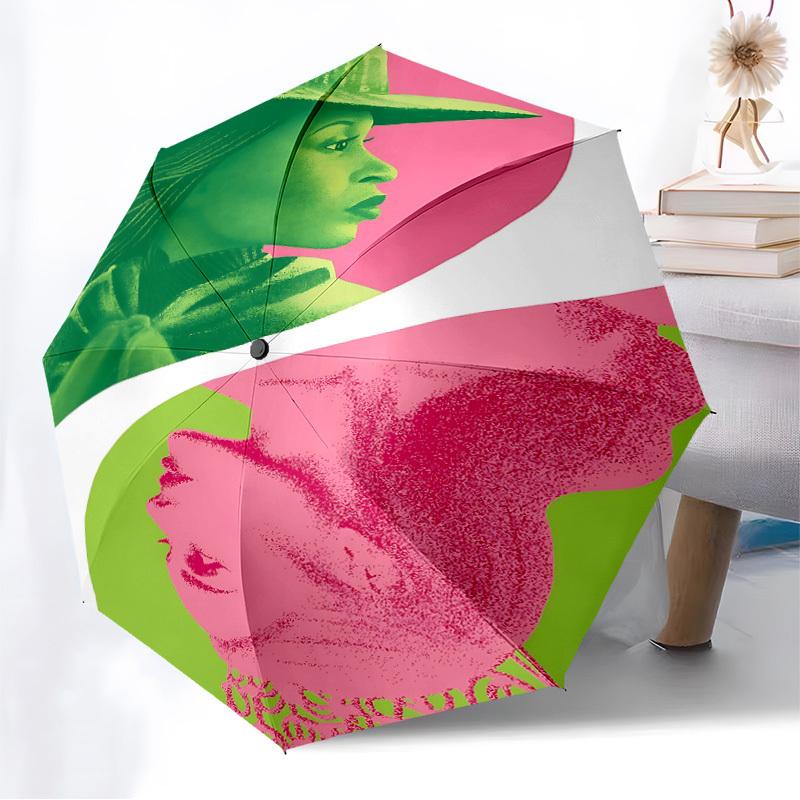 1pc Wicked Automatic Folding Umbrella, Portable Collapsible Design, Casual Outdoor Accessory L1127116