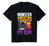 Kids' Monster Truck Are My Jam 5th Birthday Monster Truck Party T-Shirt