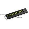 Temporary Parking Card Stop Sign Telephone Number Plate Parking Car Sign Luminous Plate Universal Digital Temporary Phone Number