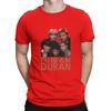 T-Shirt Führende Figuren der Britischen New Wave Vintage Baumwoll-T-Shirts Kurzarm Duran Duran T-Shirts Unisex