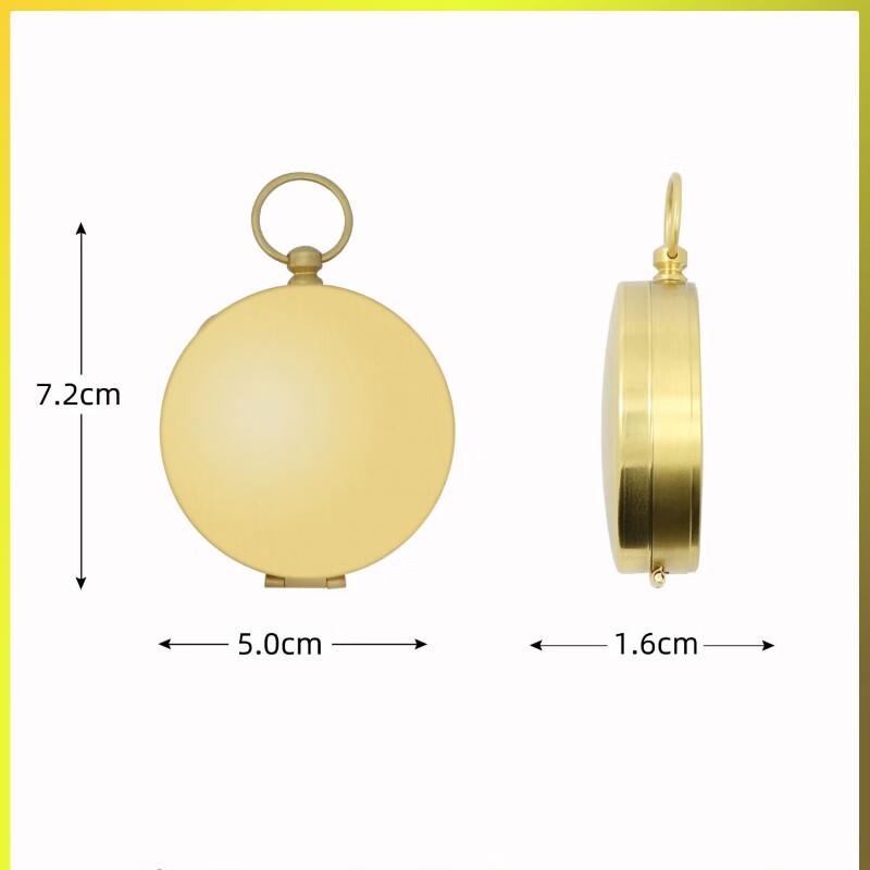 Linpan G50 Outdoor Luminous Waterproof Flip Compass