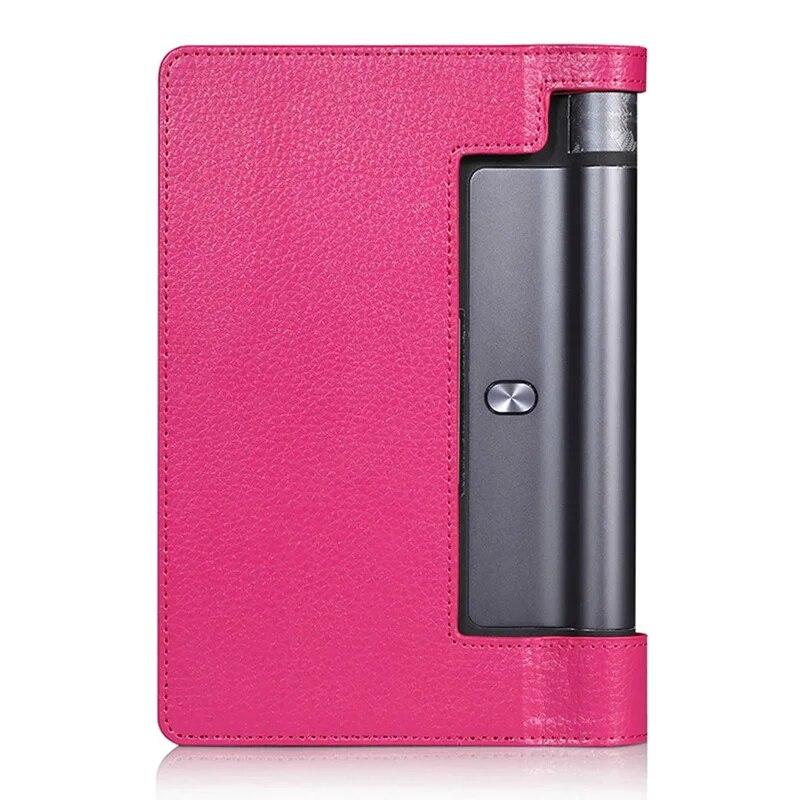 Funda para lenovo yoga tab 3 10.1 YT-X50F caso suporte dobrável litchi capa de couro tablet caso