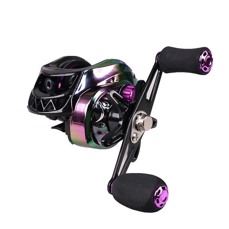 

Color-Changing Dragon Lure Rod with Anti-Explosion Line and Water Drop Wheel Fishing Reel for Black Bass & Mandarin Fish AR Colorful (Left Hand)