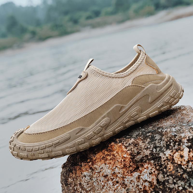 22 summer breathable mesh casual shoes outdoor travel wading hollow feet lazy hole shoes