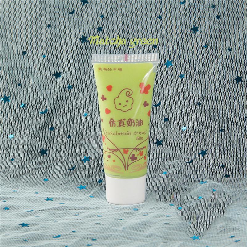 1Pcs (50Ml) Resin Diy Fake Whipped Cream Clay Simulation Cream Gel Antifreeze Mobile Shell Beauty Diy Craft Soft Clay Decoration