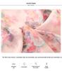 Elegant Floral Silk Summer Dress for Middle-Aged Women - 2026 Beach Vacation Style