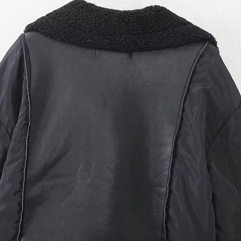 Kaslead New Arrival Women's Clothing Fashion Style Fashion Simple Stitching Double-Sided Jacket Outwear 5320773