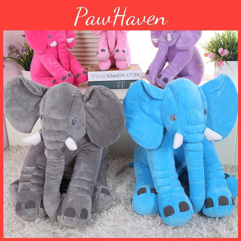 Kids Gift Plush Elephant Toy Pillow Playroom Decor Creative Photography Props
