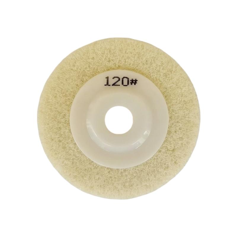 Heavy Duty Polishing Wheel For Metal Wood Plastic 12000RPM High Efficiency Lightweight 80G Ergonomic Design