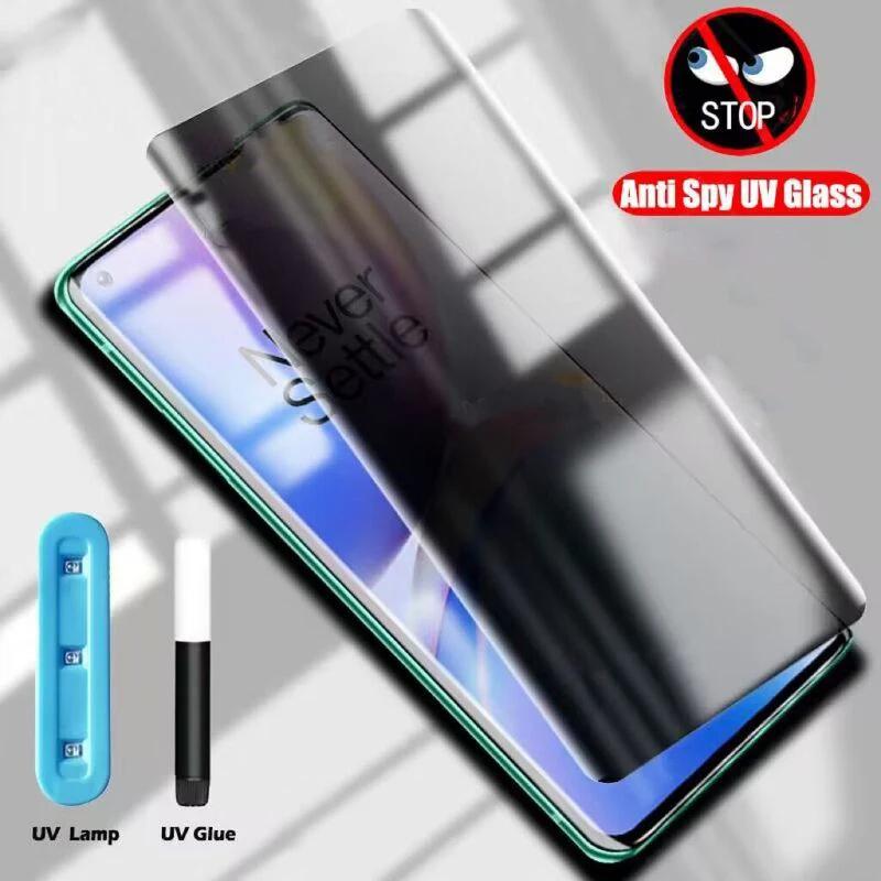 3D Curved UV Privacy Tempered Glass For Honor Magic 5 6 Pro Screen Protector For Honor Magic6 Ultimate RSR Film