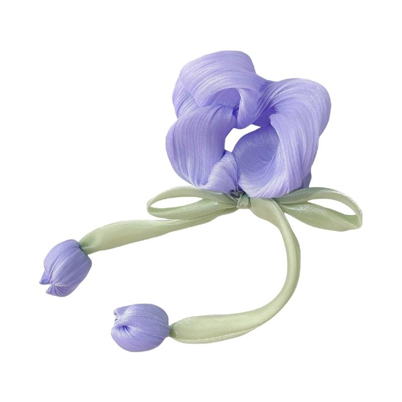 

Elegant Flower Hair Accessory For Women Hairpin Headdress Comfortable Fabric Hair Clip For Parties And Weddings