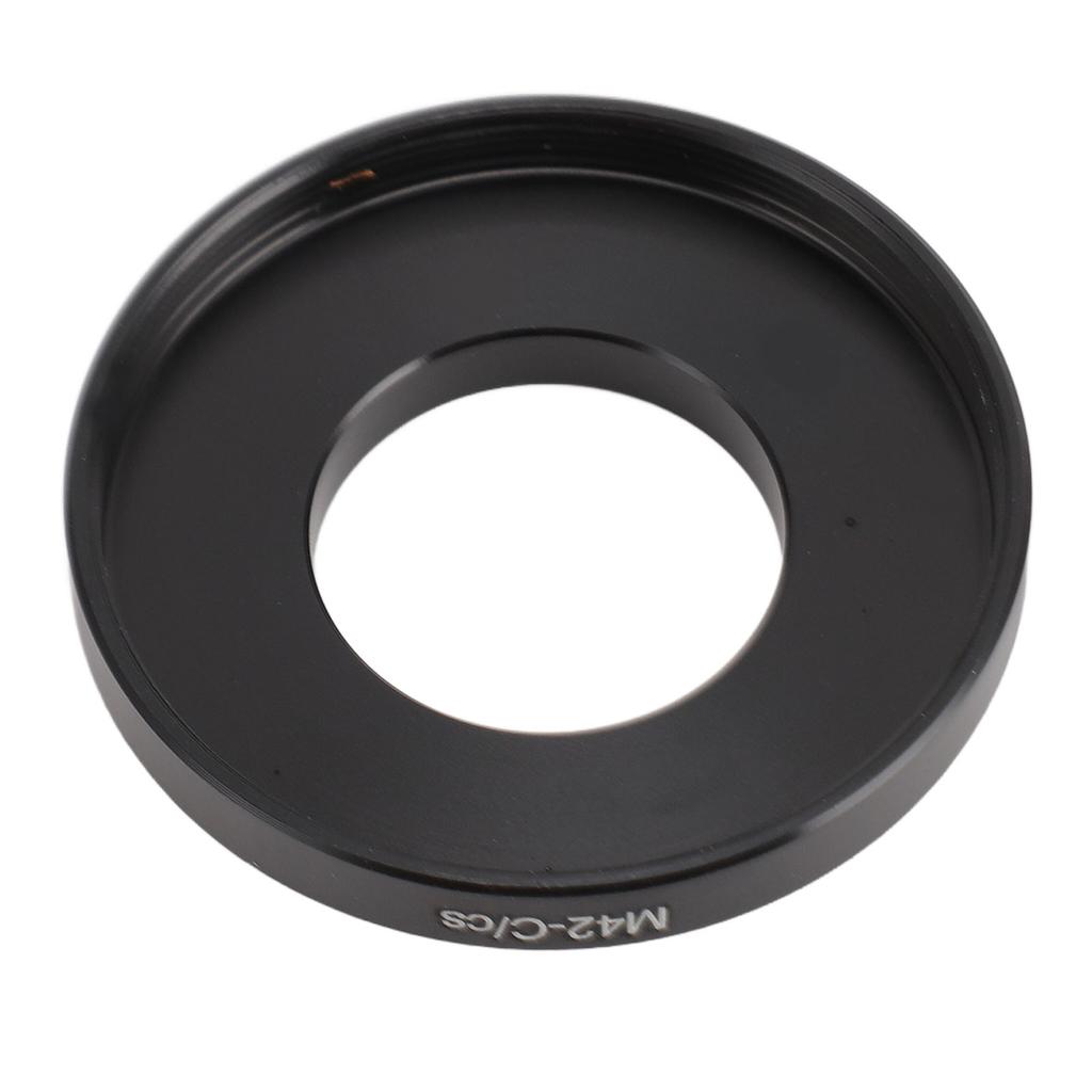 M42 To C CS Adapter Ring M42x0.75mm Female To C CS Mount Adapter Ring for Macro Photography Telescope