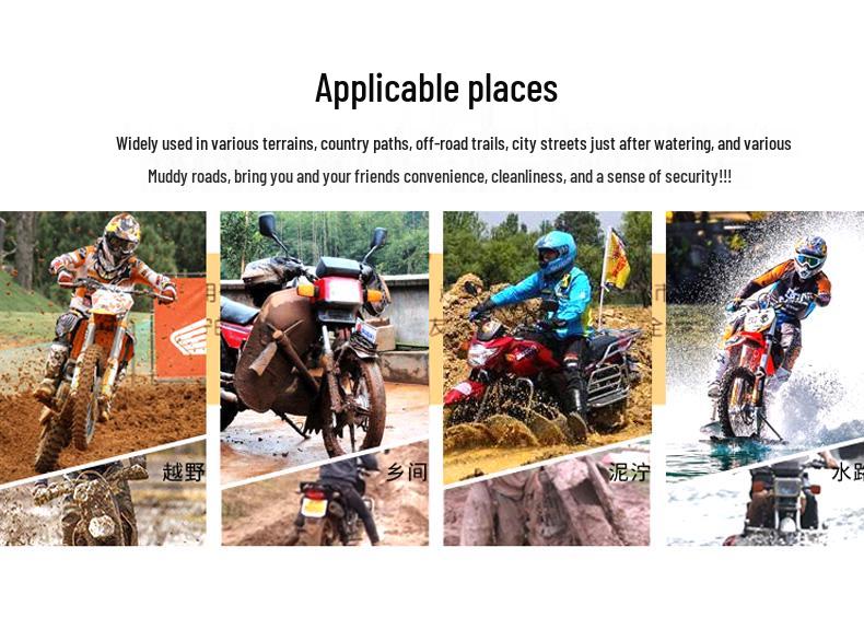 Garde-boue arrière universel pour Chunfeng Bobo Petit Singe Feizhi 250 Moto Électrique