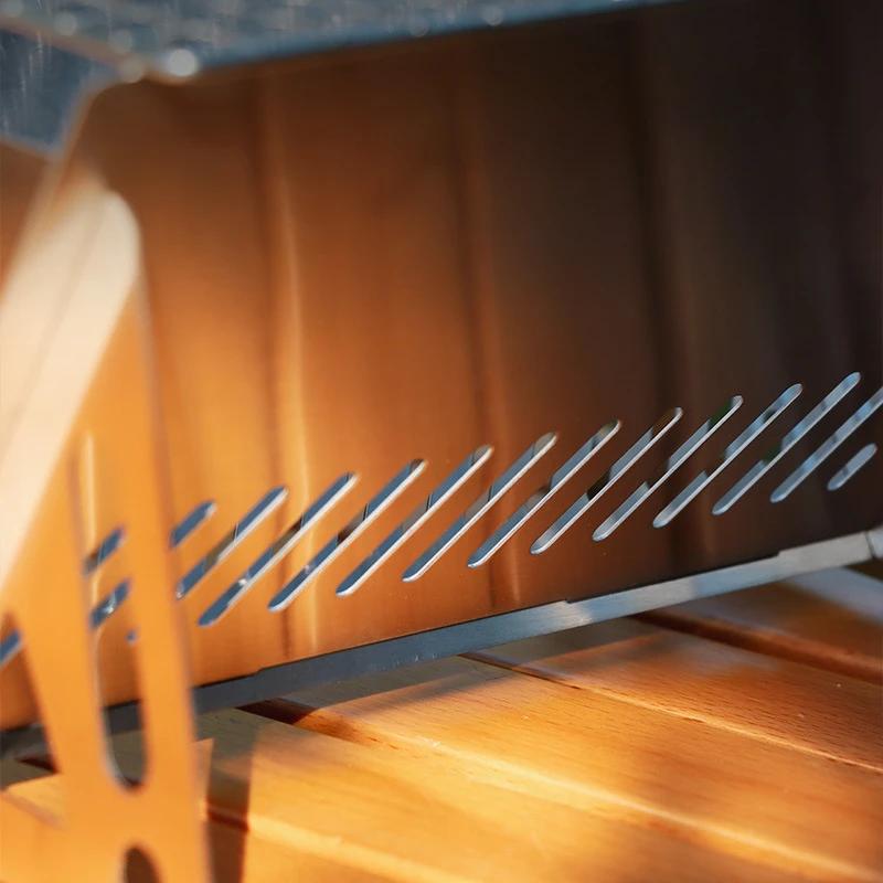 Multifunction BBQ Grill Portable Griddle Fold Mini Brazier Heating Furnace Outdoor Garden Barbecue Kitchen Utensils Wood Stove