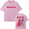 Anime Devil May Cry Son of Sparda Dante Graphic Tshirt Men Women Casual Cotton Vintage T Shirt Mens Fashion Oversized Tshirts