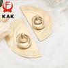 KAK Gold Cabinet Knobs and Handles Luxury Gold Kitchen Cupboard Door Pulls European Drawer Furniture Handle Hardware