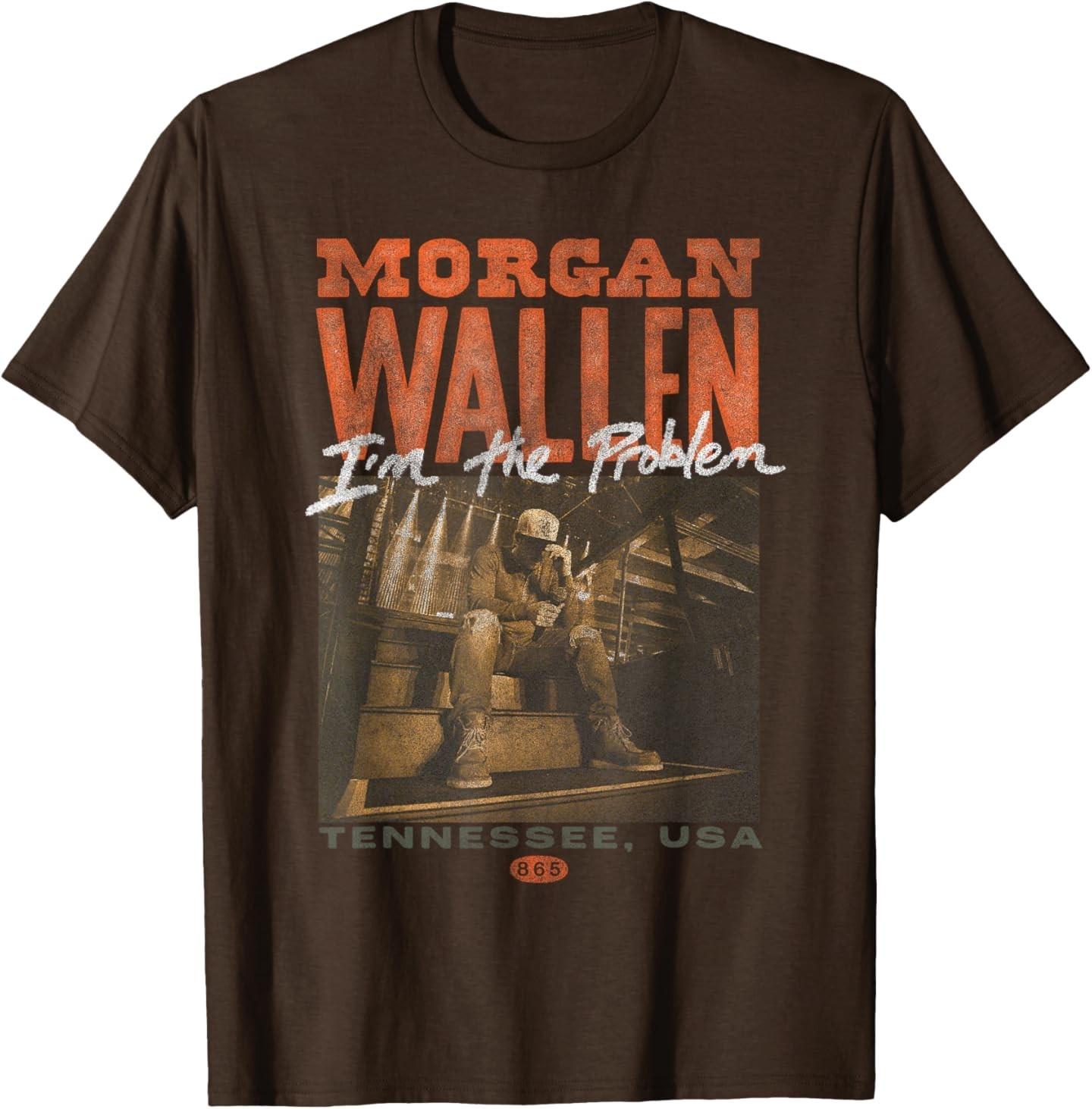 Official Morgan Wallen Tennessee T-Shirt S разноцветный