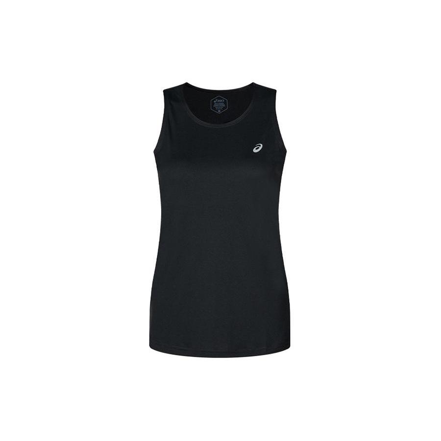 

New ASICS Sleeveless Sports Shirts Women s Black 2012D023-001 M