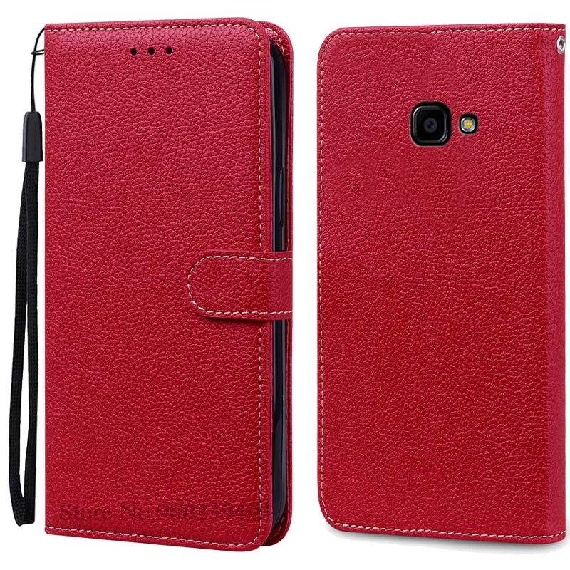 

Чехол-кошелек для Samsung Galaxy Xcover 4S Чехол Кожаный чехол-книжка для Samsung Xcover 4S G398F Galaxy XCover 4 SM-G390F Чехлы для телефонов XCover 4 (4S) темно-красного