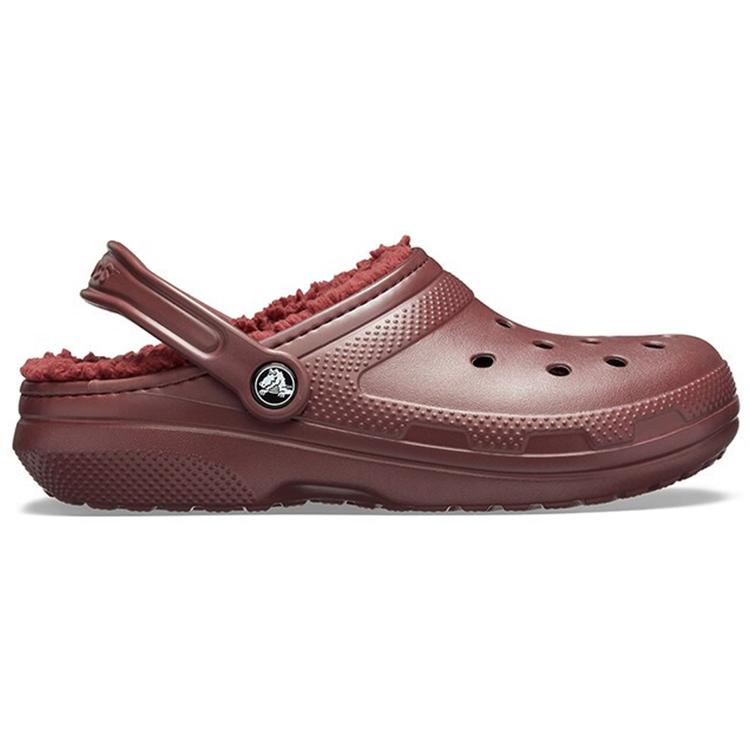Crocs Classic Clog Sports Unisex Wine Red Sandals 203591-60U