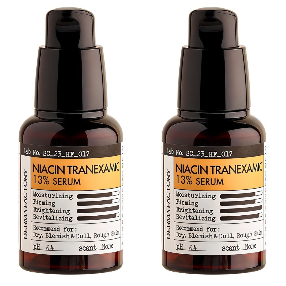 Derma Factory Niacin Tranexamic Acid 13% Serum, 30ml, 2ea