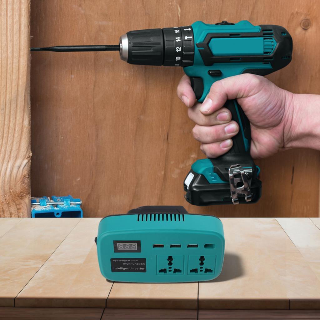 Compact DC To AC Inverter with Smart Technology for For Outdoor Adventures