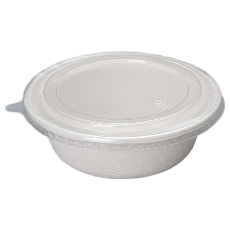 Disposable Degradable Pulp Bowl with Lid