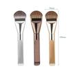 Ultra-thin Foundation Brush Non-marking No Powder Concealer Brush Wide Tongue Flat Head Makeup Brush Women Beauty Tools