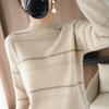Half High Collar Sweater Pullover Women Fashion 2022 Autumn and Winter New Loose Japanese Style Pullover Knit Bottoming Sweater