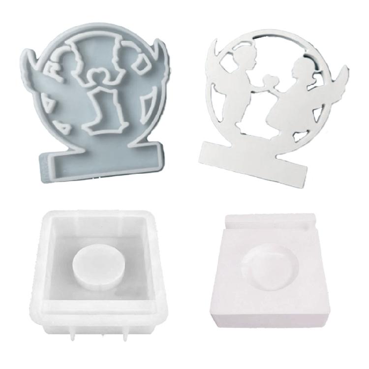 Fairy Candle Holder Molds for Candle Holder Desk Ornaments
